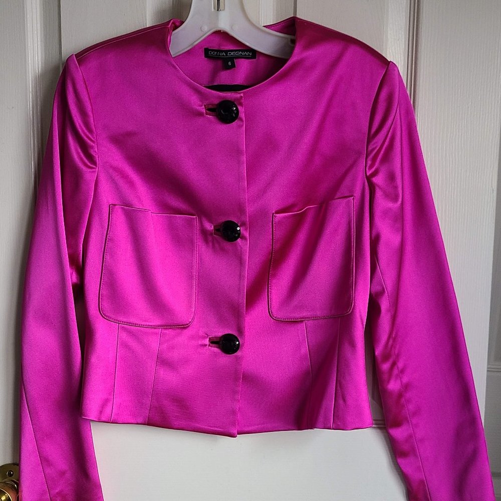 Blazer, Satin, by Donna Degnan
